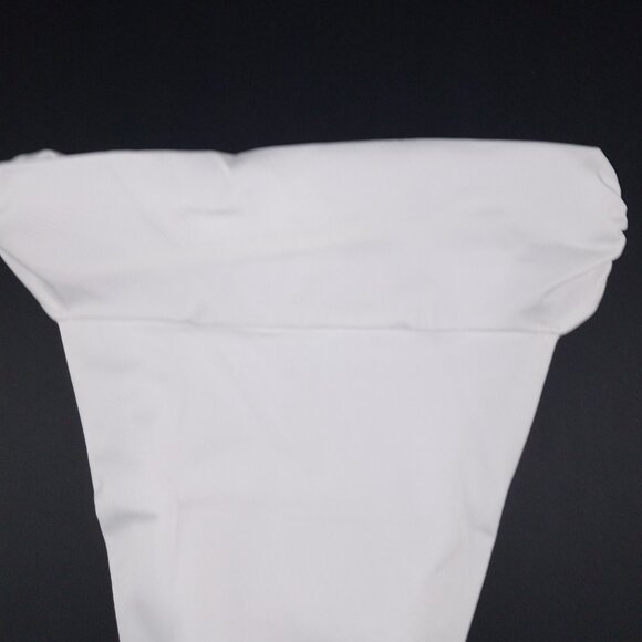 ASOS Design Women's Knot High Waist Bikini Bottom Size 4 White Swim - Picture 5 of 9